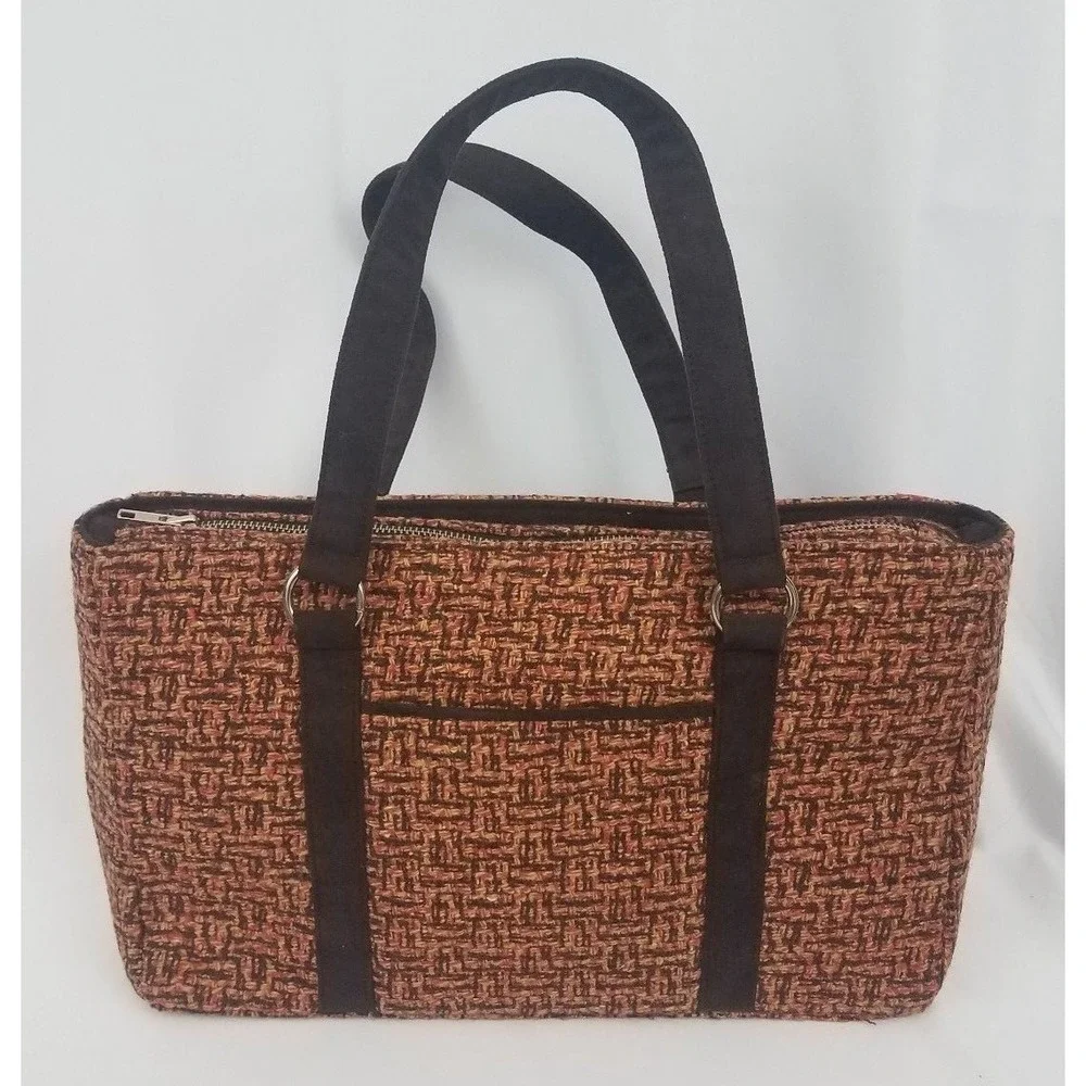 Betmar New York Wool Multicolor Handbag Purse Style # KH4730 EUC HB10‎